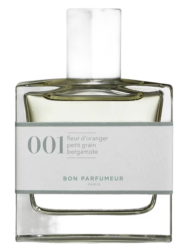 001 orange blossom, petitgrain, bergamot