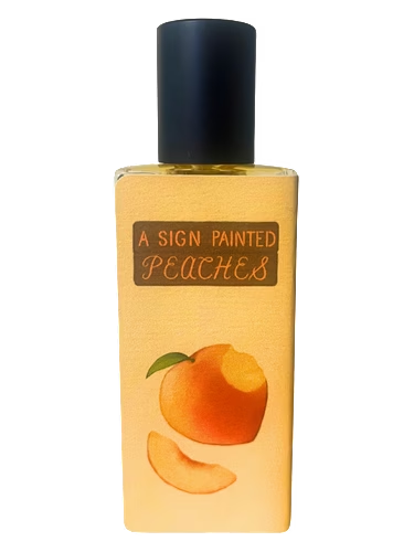 A Sign Painted Peaches