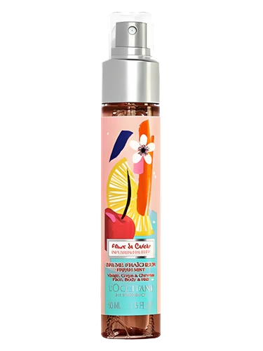 Brume Fraîcheur Parfumée Fleurs de Cerisier Infusion Fruitée