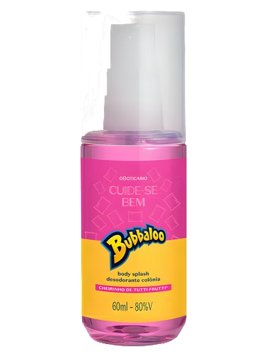 Cuide-se Bem Bubbaloo Tutti Frutti