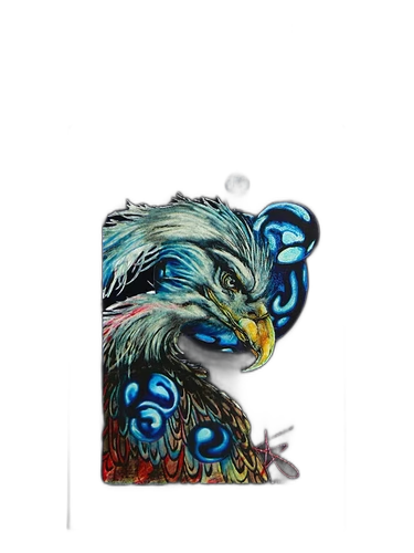Eagle Visionary by Simone Paris