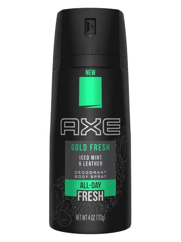 Gold Fresh Iced Mint and Leather