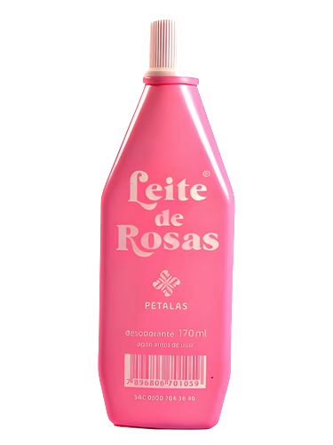 Leite de Rosas Pétalas