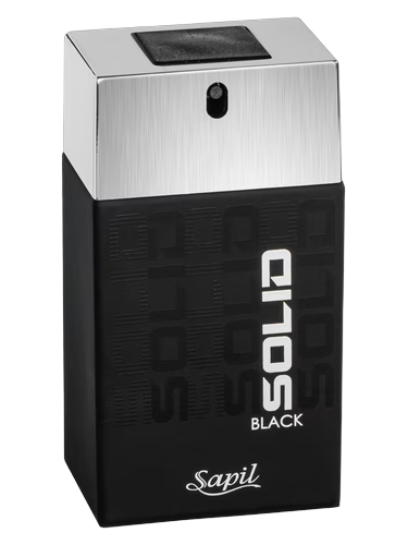 Solid Black For Men