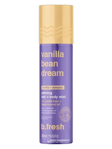 vanilla bean dream calming hair + body mist