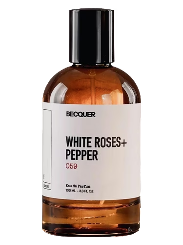 White Roses + Pepper by Becquer